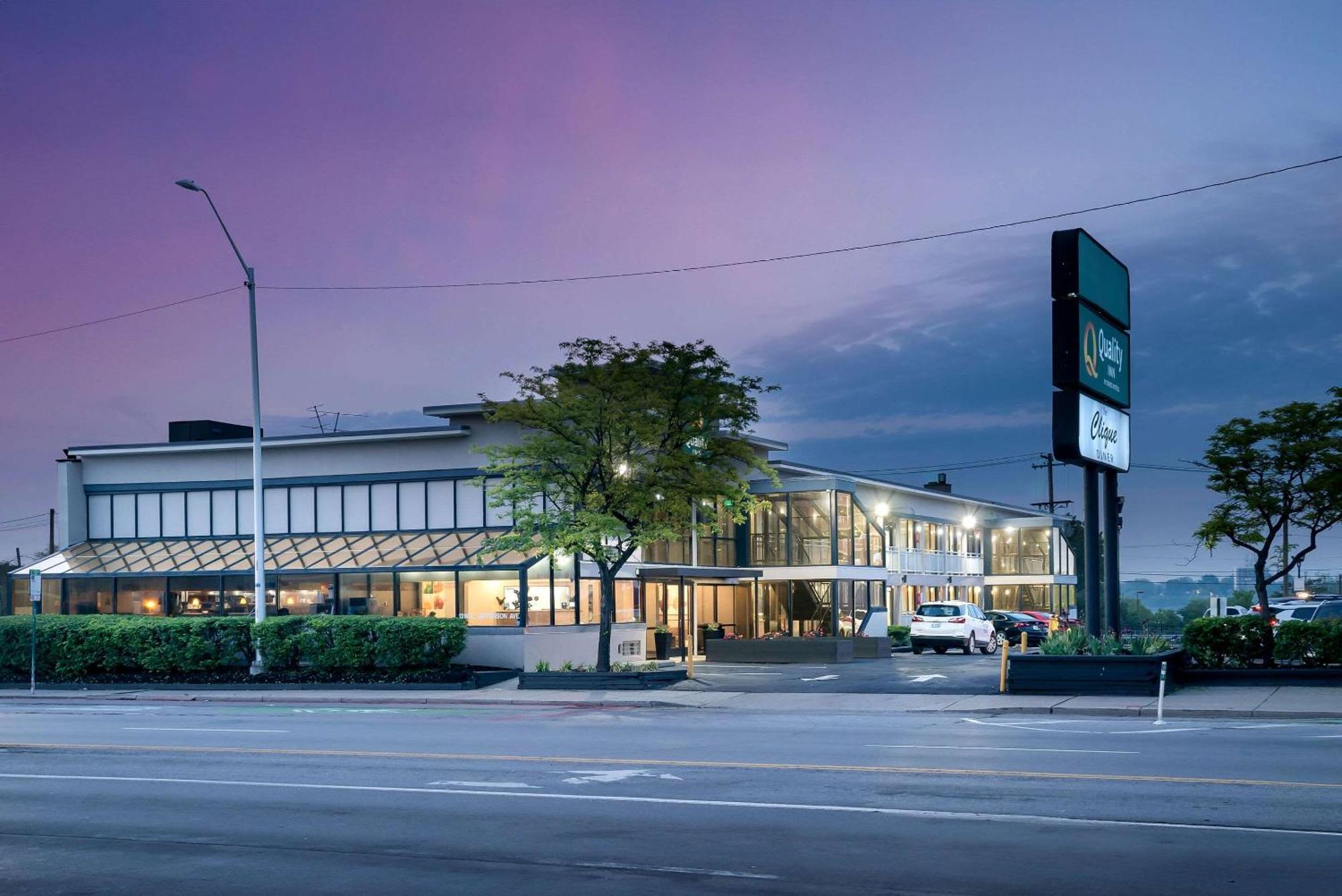 Quality Inn Detroit Downtown Exterior foto